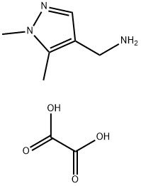 C-(1,5-DIMETHYL-1 H-PYRAZOL-4-YL)-METHYLAMINE OXALIC ACID SALT Structure