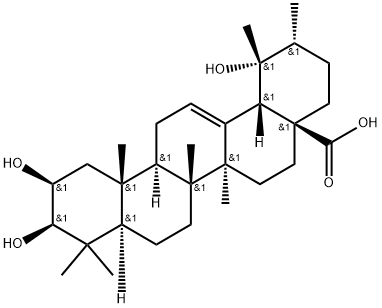 2-Epitormentic acid 구조식 이미지