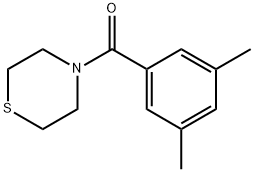 (3,5-dimethylphenyl)(thiomorpholino)methanone Structure