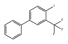 4-Iodo-3-(trifluoromethyl)biphenyl Structure