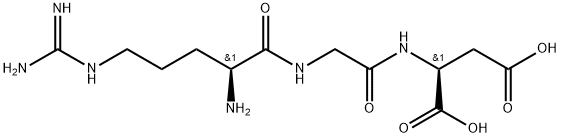 poly (arginyl-glycyl-aspartic acid) Structure