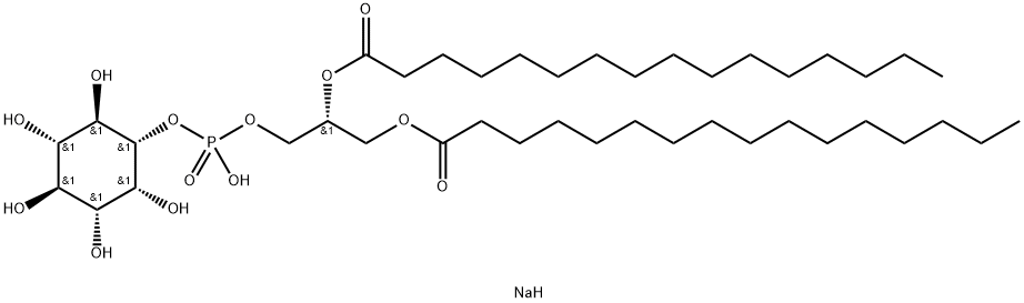 L-A-PHOSPHATIDYLINOSITOL 구조식 이미지