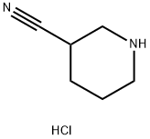 3-Piperidinecarbonitrile, hydrochloride (1:1) Structure