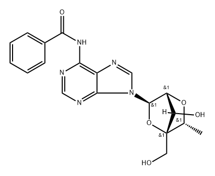 cEt-BNA-N6-Bz-Adenosine Structure