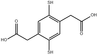 2-[4-(carboxymethyl)-2,5-bis(sulfanyl)phenyl]acetic acid Structure