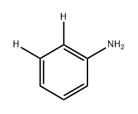 Benzen-2,3-d2-amine (9CI) Structure