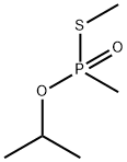 Phosphonothioic acid, P-methyl-, S-methyl O-(1-methylethyl) ester, [P(R)]- Structure