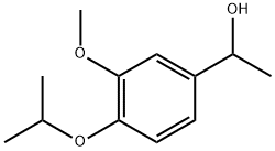 1-(4-Isopropoxy-3-methoxyphenyl)ethanol Structure