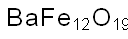 BARIUM FERRITE NANOPOWDER Structure