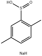 Sodium 2,5-dimethylbenzene-1-sulfinate Structure