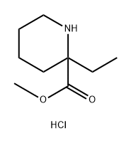 methyl 2-ethylpiperidine-2-carboxylate
hydrochloride Structure