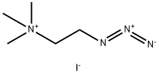 (2-azidoethyl)trimethylazanium iodide 구조식 이미지