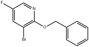 2-(Benzyloxy)-3-bromo-5-fluoropyridine Structure