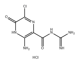 5-Deamino-5-oxo Amiloride Hydrochloride Structure