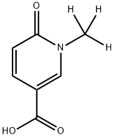 1-(Methyl-d3)-6-oxopyridine-3-carboxylic acid Structure