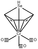 Chromium, tricarbonyl[(2,3,4,5-η)-selenophene-κSe]- Structure