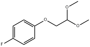 1-(2,2-dimethoxyethoxy)-4-fluorobenzene Structure