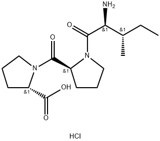 H-Ile-Pro-Pro-OH hydrochloride Structure