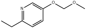 2-Ethyl-5-(methoxymethoxy)pyridine Structure