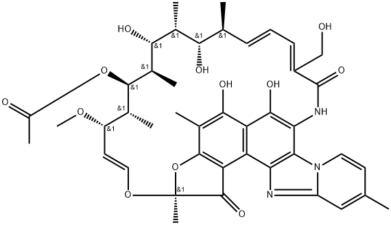 Rifaximin EP Impurity H 구조식 이미지