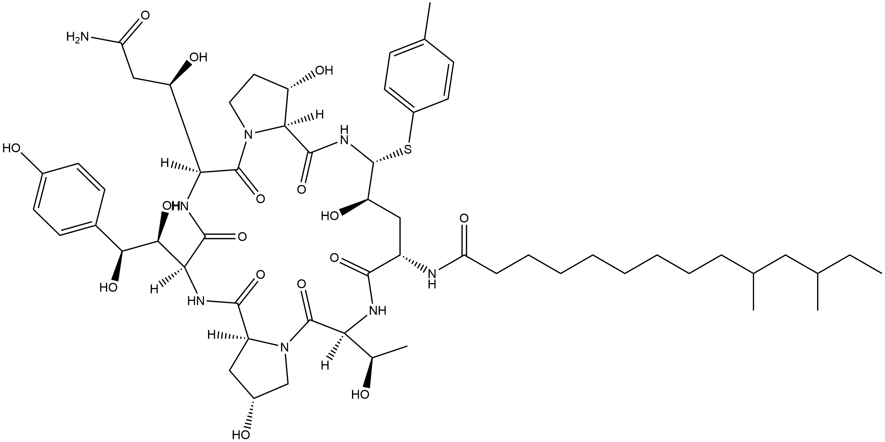 The China supplier of Caspofungin Intermediate Cas:1210442-92-4 Structure