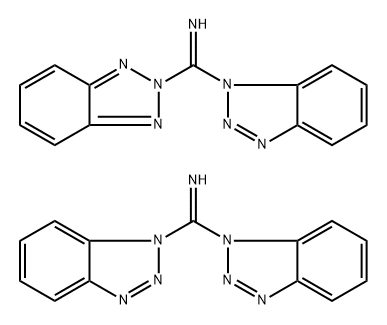 di(1H-benzo[d][1,2,3]triazol-1-yl)MethaniMine Mix. di(2H-benzo[d][1,2,3]triazol-2-yl)MethaniMine Structure