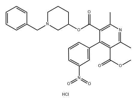 Benidipine oxidation impurities (hydrochloride) Structure