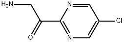 2-amino-1-(5-chloropyrimidin-2-yl)ethan-1-one Structure