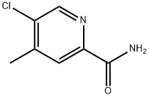 5-chloro-4-methylpicolinamide Structure