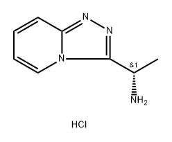 (S)-1-([1,2,4]triazolo[4,3-a]pyridin-3-yl)ethan-1-amine dihydrochloride Structure