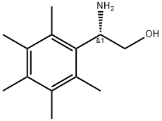 Benzeneethanol, β-amino-2,3,4,5,6-pentamethyl-, (βS)- Structure