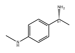 4-[(1R)-1-aminoethyl]-N-methylaniline Structure