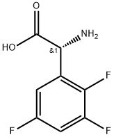 (R)-2-amino-2-(2,3,5-trifluorophenyl)aceticacid Structure
