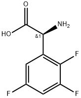 (S)-2-amino-2-(2,3,5-trifluorophenyl)aceticacid 구조식 이미지