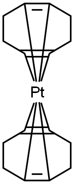 [Pt(cyclooctadiene)2] Structure