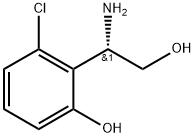 2-[(1S)-1-amino-2-hydroxyethyl]-3-chlorophenol Structure