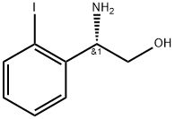 Benzeneethanol, β-amino-2-iodo-, (βS)- Structure