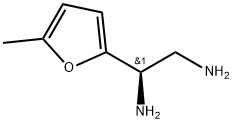 (R)-1-(5-methylfuran-2-yl)ethane-1,2-diamine 구조식 이미지