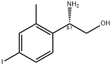 (2S)-2-amino-2-(4-iodo-2-methylphenyl)ethanol Structure