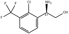 (2R)-2-amino-2-[2-chloro-3-(trifluoromethyl)phenyl]ethanol 구조식 이미지