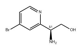 (2S)-2-amino-2-(4-bromopyridin-2-yl)ethanol Structure