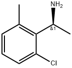 (1S)-1-(6-CHLORO-2-METHYLPHENYL)ETHYLAMINE Structure