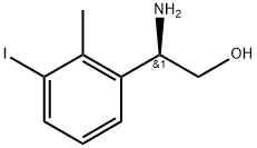 (2R)-2-amino-2-(3-iodo-2-methylphenyl)ethan-1-ol Structure