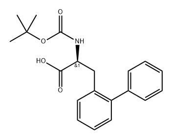 Boc-Phe(2-Ph)-OH Structure