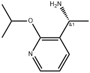 (R)-1-(2-isopropoxypyridin-3-yl)ethan-1-amine 구조식 이미지