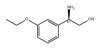 (R)-2-amino-2-(3-ethoxyphenyl)ethan-1-ol Structure