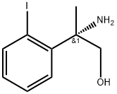 (2S)-2-amino-2-(2-iodophenyl)propan-1-ol Structure