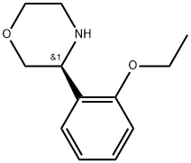 (S)-3-(2-ethoxyphenyl)morpholine 구조식 이미지