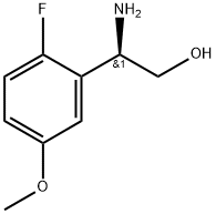 (2R)-2-amino-2-(2-fluoro-5-methoxyphenyl)ethan-1-ol Structure