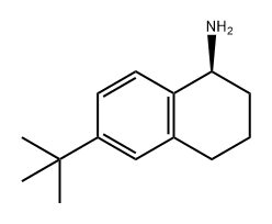 (1S)-6-tert-butyl-1,2,3,4-tetrahydronaphthalen-1-amine Structure